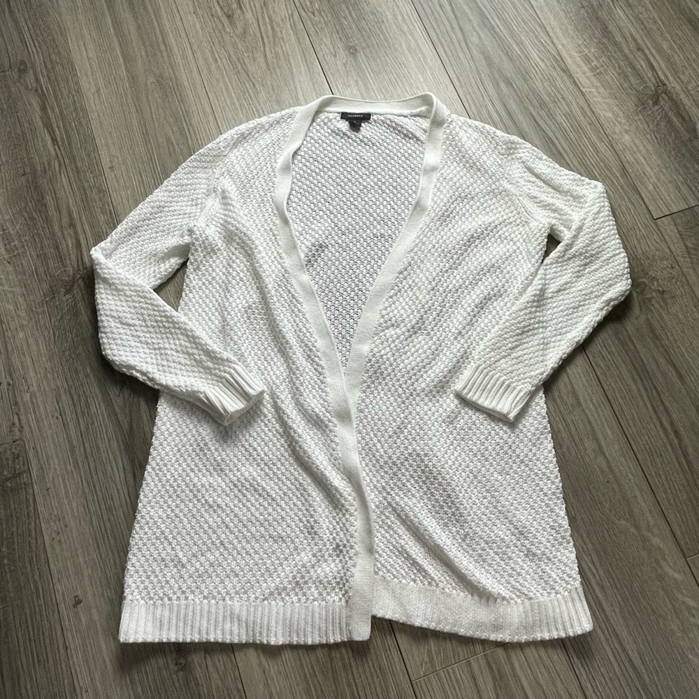 Halogen Knitted Long Open‎ Cardigan